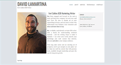 Desktop Screenshot of davidlamartina.com